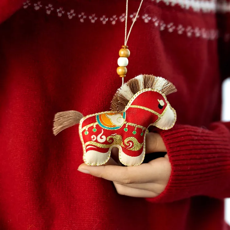 马年香囊新年礼物中药香包吉祥物包包挂件文创生日礼品挂饰伴手礼