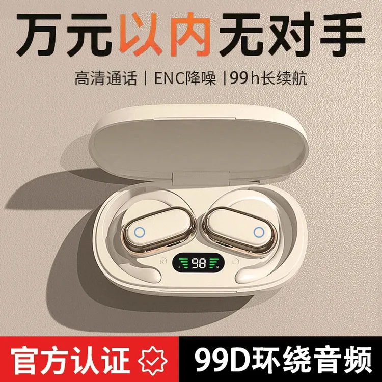 【柏林之声】2025新款高音质开放式蓝牙耳机无线运动挂耳式超长续航