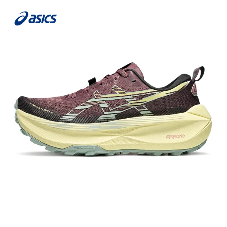 ASICS/亚瑟士新款越野TRABUCO MAX 4缓震舒适透气防滑抓地跑鞋