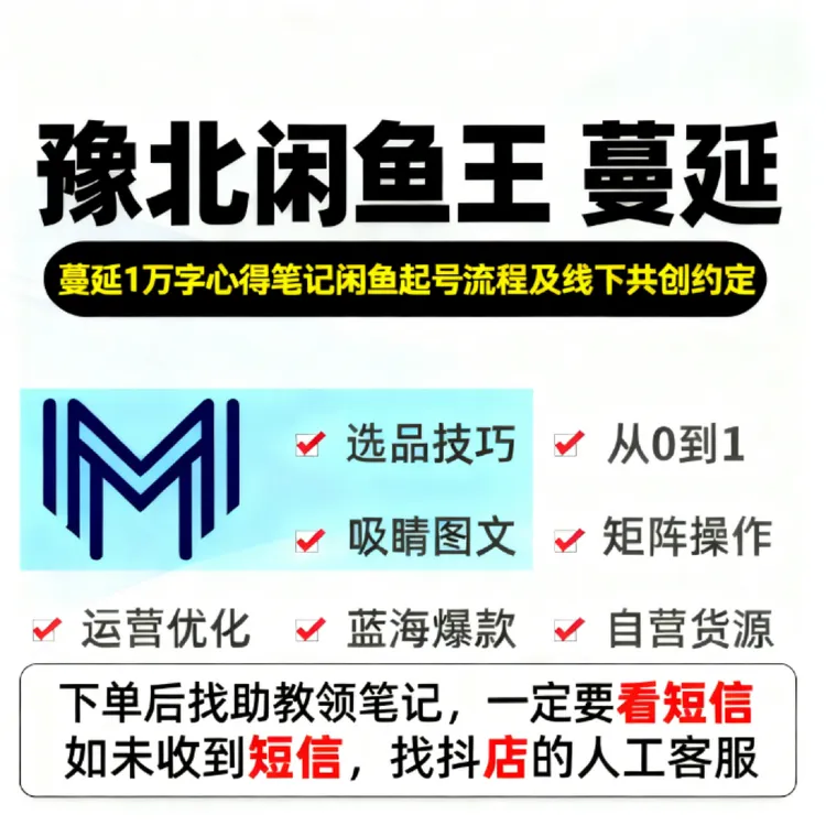  2025年《闲鱼运营课程大全》V3