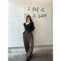 米娜家【豹纹日志】泡菜订制显瘦黑色坑条棉感T恤