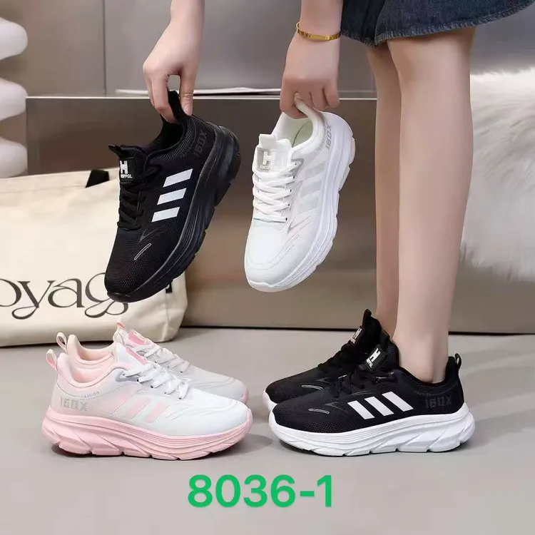 【云平】8036-1男女皮面加棉运动鞋