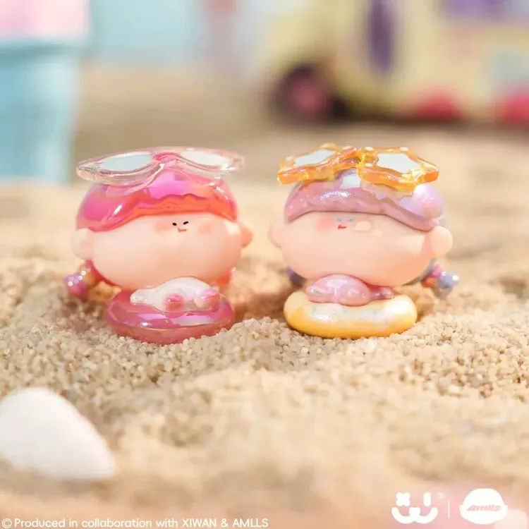 【连踩+叠宠】阿玛莉莉丝夏日泳圈萌粒盲袋