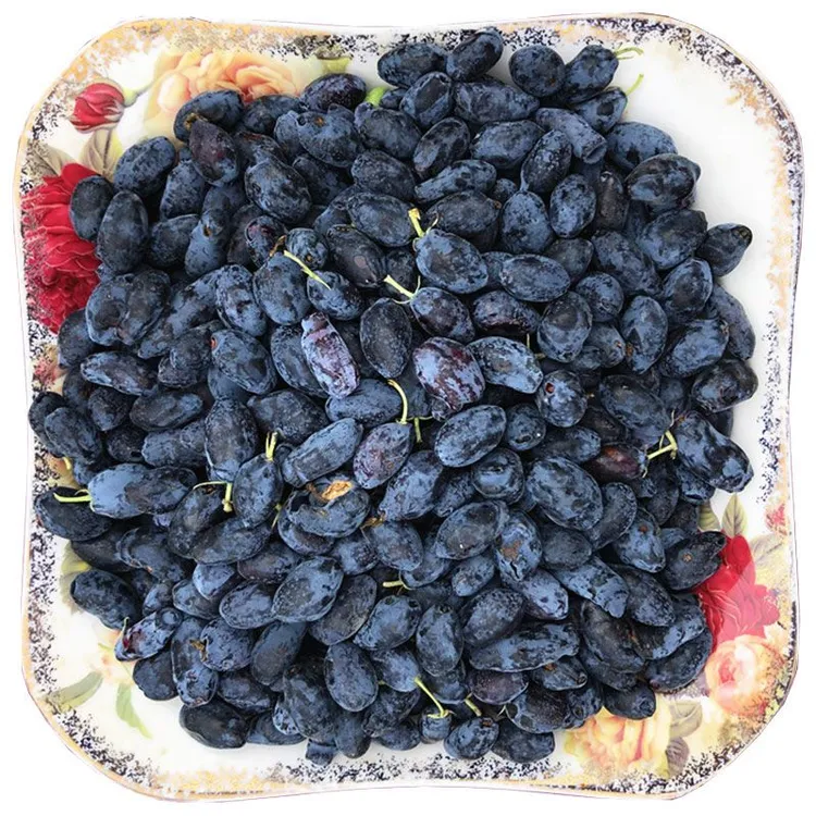 长白山新鲜冷冻蓝靛果山茄子黑瞎子果羊奶子非蓝莓包邮