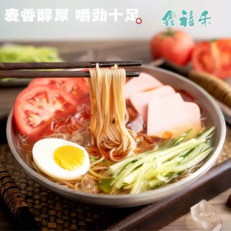 鑫禧禾东北大冷面朝鲜风味口感劲道酸甜爽口344gX8包