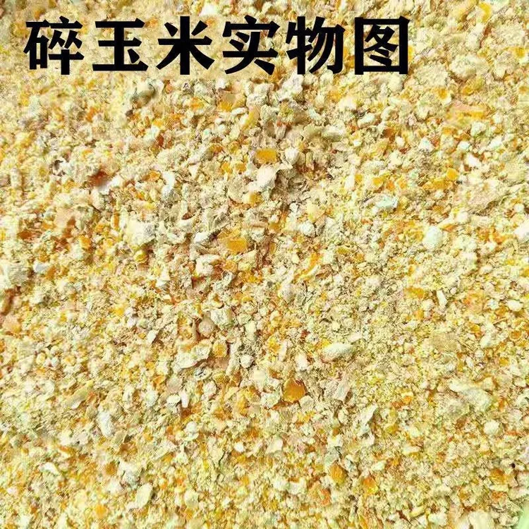 玉米饲料10农家现磨新鲜碎玉米喂鸡猪钓鱼打窝饲料玉米粒喂鸡鹅
