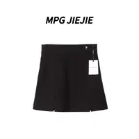 MPG JIEJIE【英伦腔调】25早秋英伦风气质松紧腰半裙