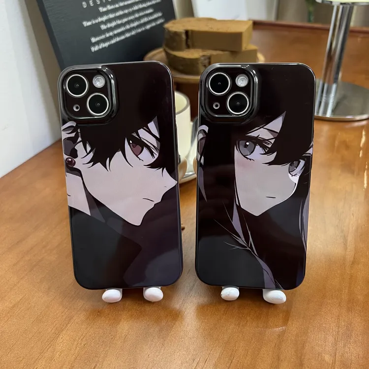 适用苹果17promax全包软菲林手机壳华为vivo小米oppo情侣动漫创意