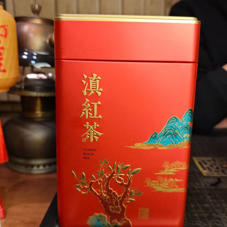 凤牌红茶工夫红茶云南滇红茶花果蜜香500克一级散装罐装口粮茶礼