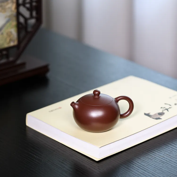 宜兴原矿手工紫砂壶优质紫泥小西施壶小容量西施工夫茶三杯茶120C