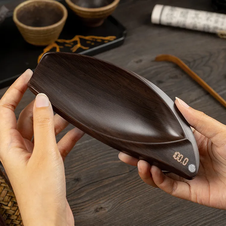 高精准专用小型茶叶秤电子茶则普洱便携克称重茶器茶荷克数度充电