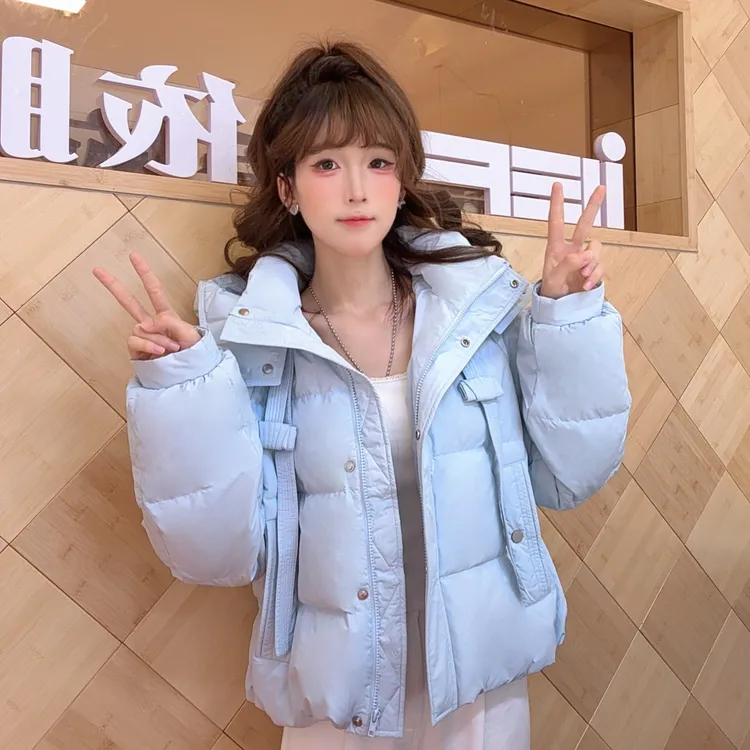 IEF/爱依服2025冬季新款韩版时尚休闲通勤百搭设计感保暖羽绒外套