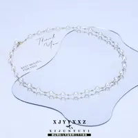 希君羽翼秋冬满天星毛衣链｜55cm精致轻奢款7-8mm淡水珍珠项链Z802