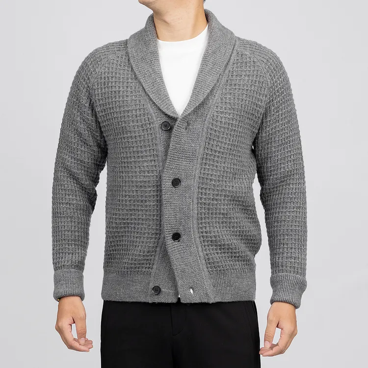 ★秋冬季男士新款针织羊毛开衫外套 HW30