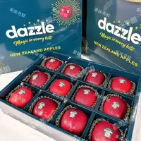 Dazzle 丹烁苹果 中果/大果， 12颗装 “好爱这颗红苹果”  冷藏储存