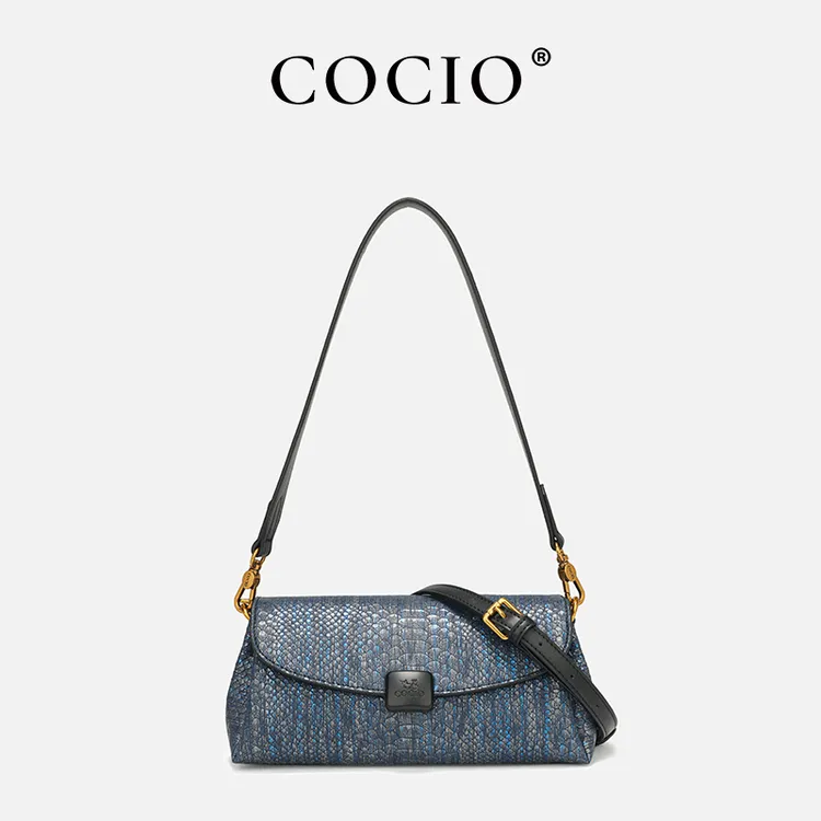 COCIO百搭斜挎单肩女包包2025新款腋下高级感轻奢小众手提包CC160