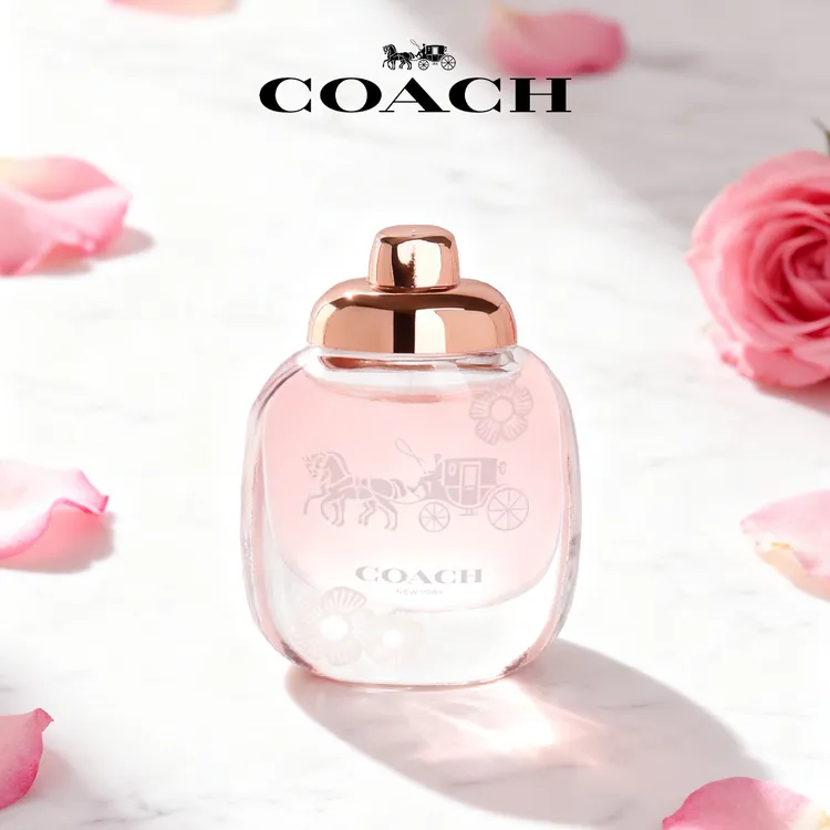 COACH/蔻驰女士花馥蕊香浓香水q香中样4.5ml无喷头 2ml试管小样