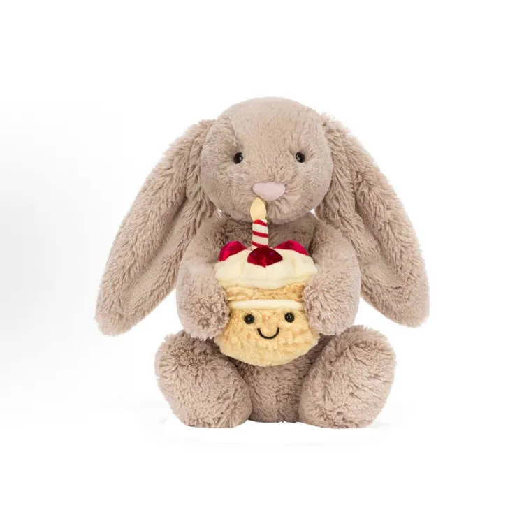 Kuku|可挑脸现货Jellycat怀抱蛋糕邦尼兔/毛绒玩具兔子玩偶新品