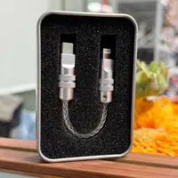 准新品  新升级 镀银小尾巴耳放OTG连接线DAC耳放苹果升级转换线