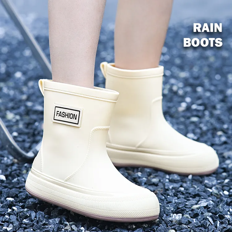 2025新款爆款新款防水水鞋雨鞋女款2025新款爆款水鞋女款防滑雨靴