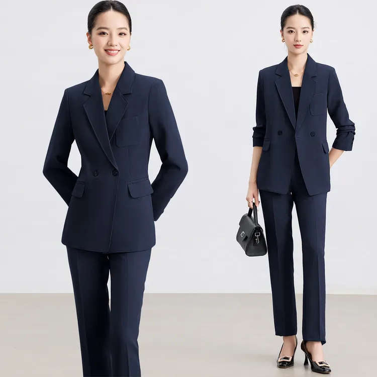 高端西装外套女秋冬气质名媛高级感通勤正装重要场合职场西服套装