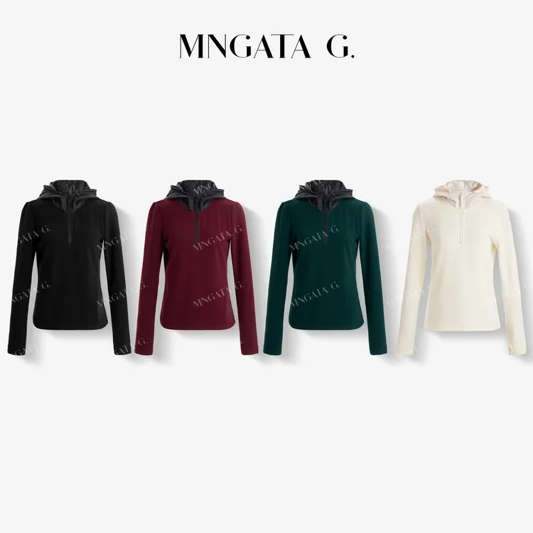 MNGATA G.宫小妍【奶绒帽衫】百搭新中式中国风早秋上衣卫衣5080656
