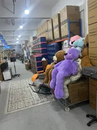 家居用品收纳柜躺椅小熊玩偶 颜色款式随机发