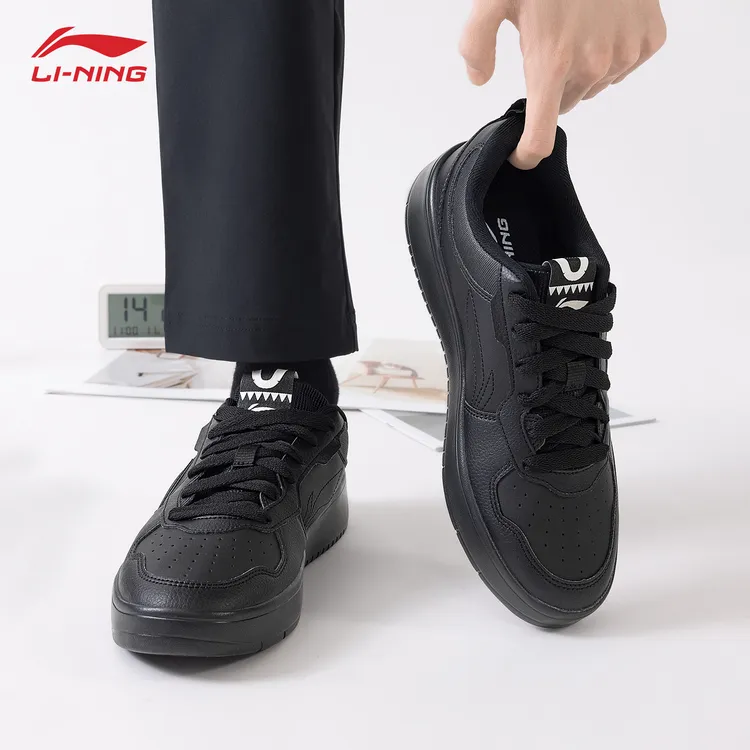 李宁初云男鞋板鞋新款百搭轻便低帮运动潮流官方正品简约时尚鞋子