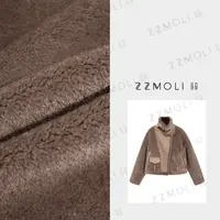 ZZMOLI暖暖绒“北海道”酷飒气质短外套女款百搭洋气休闲装ZBY92005