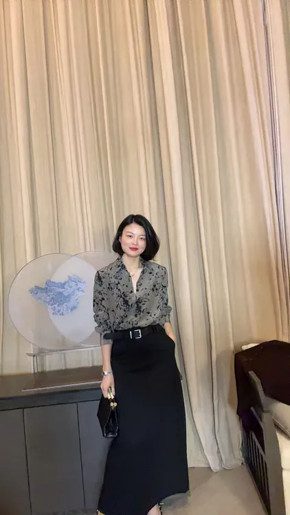 TANTAN 显瘦百搭宽松修身衬衫HR 2523