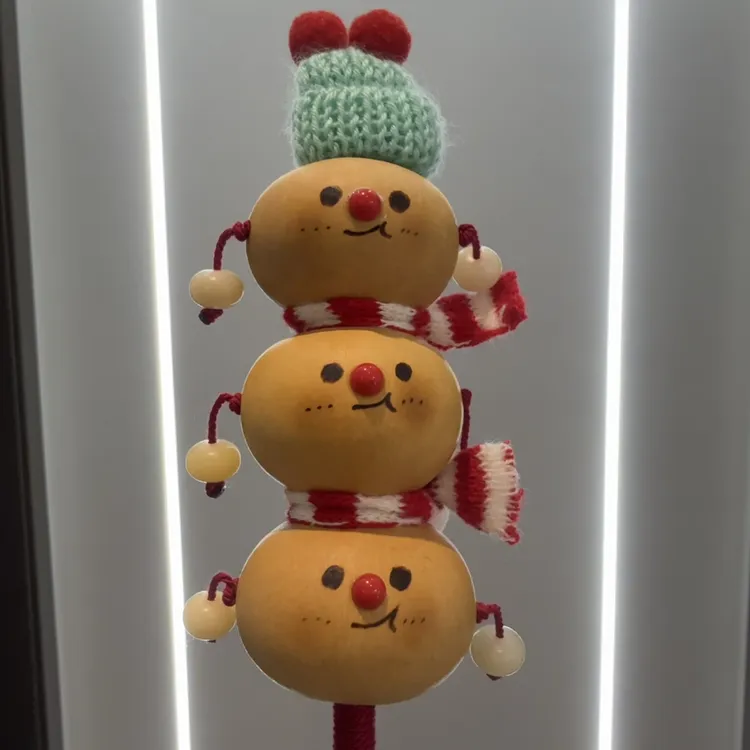 卡皮巴拉款与微笑款糖葫芦拨浪鼓送拨浪鼓葫芦拨浪鼓购买链接