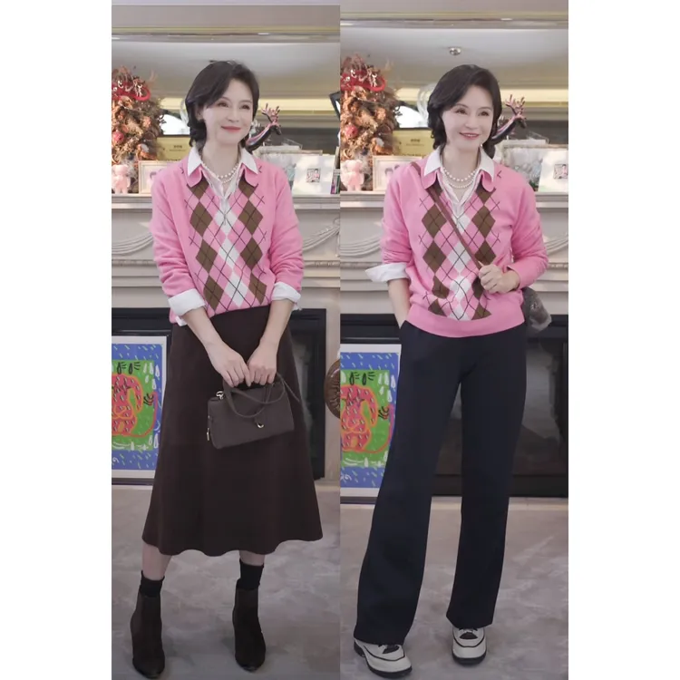 我是摩羯 春回大地 意大利C家羊绒羊毛德国STOLL机秋冬毛衫