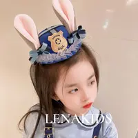 Lenakids【兔子警官发饰配饰】洋气时髦高定女宝24080703