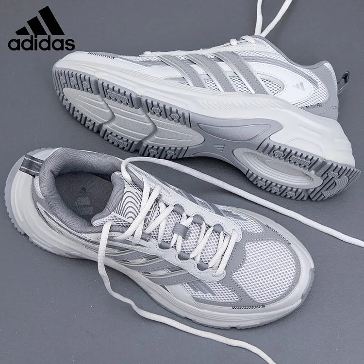 阿迪达斯复古元禧厚底老爹鞋男女情侣款网面透气跑步鞋