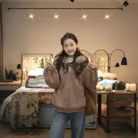 闵笑一【团宠kitty】新款温柔显瘦气质甜美设计感休闲上衣外套