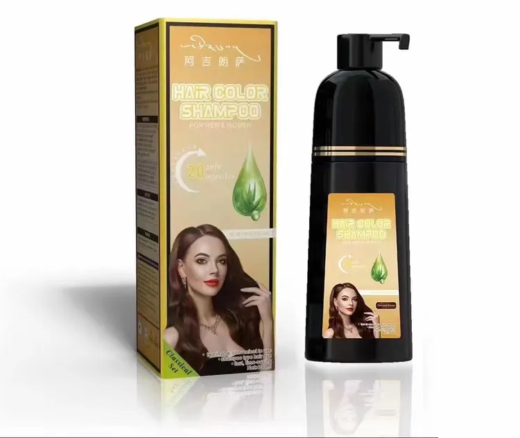 阿吉朗萨染发膏（栗棕色）