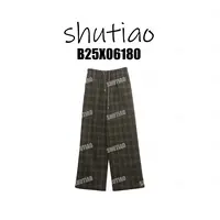 【SHUTIAO】2025秋冬：新款小众设计款裤子B25X06180