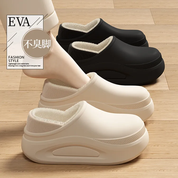 小个子增高雪地靴女款冬季2025新款居家保暖防水防污棉鞋男士外穿