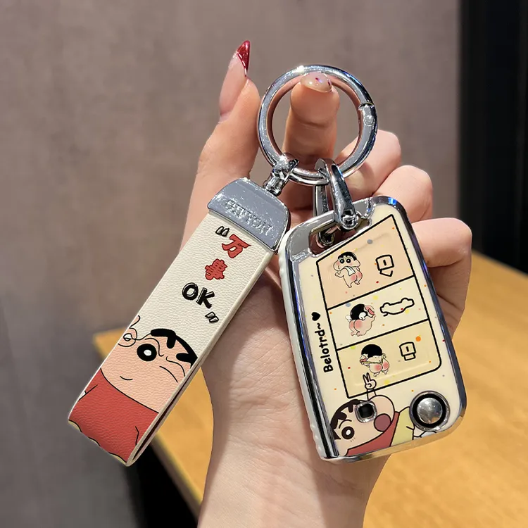 大众钥匙套速腾宝来途岳新锐途观探岳帕萨特朗逸迈腾b8车扣25款女