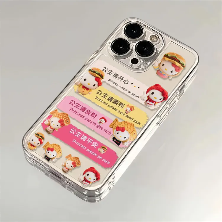 HelloKitty公主适用苹果iPhone16promax小米15华为70手机壳太空MT