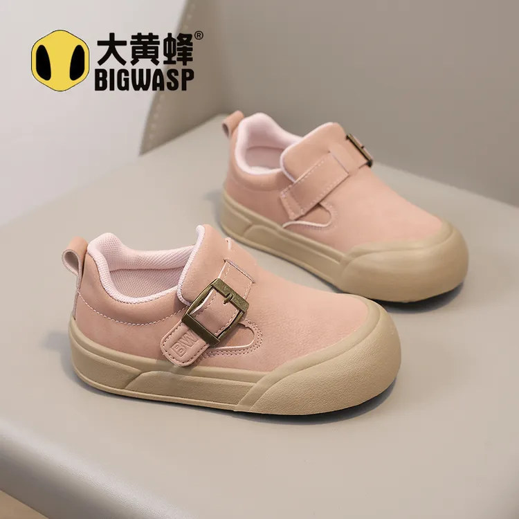 大黄蜂童鞋秋季儿童勃肯鞋2025新款女童百搭休闲鞋防滑耐磨板鞋潮