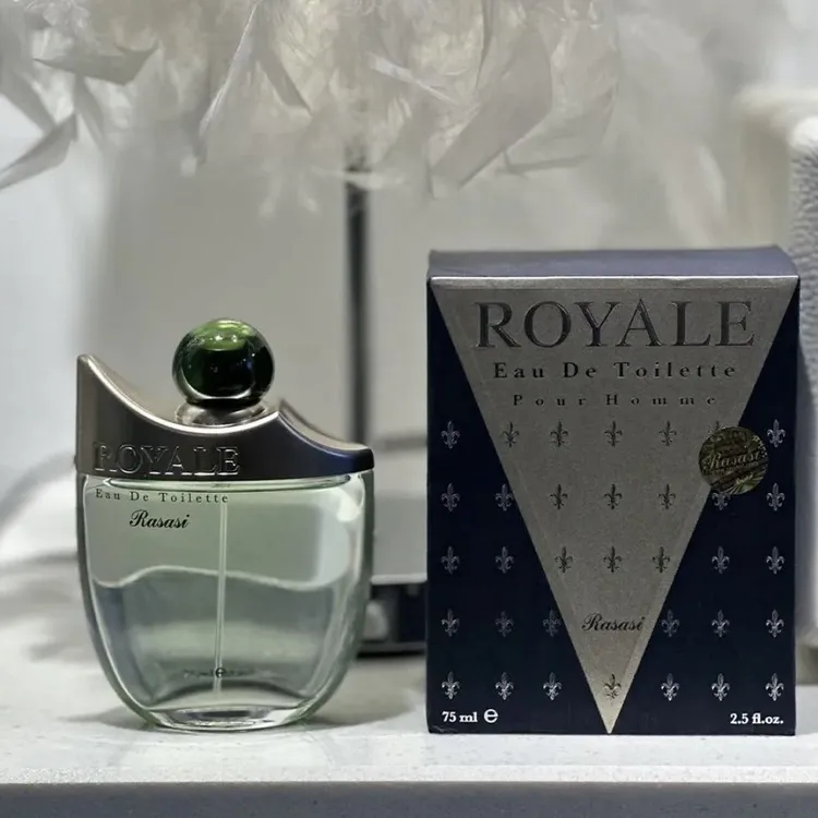 进口ROYAL淡香女士清新香水夏日中性银色持久留香蓝色淡雅花香