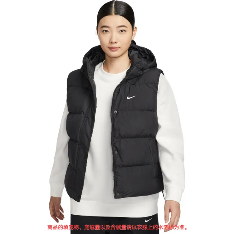 nike耐克女子运动休闲羽绒马甲IH1010-010