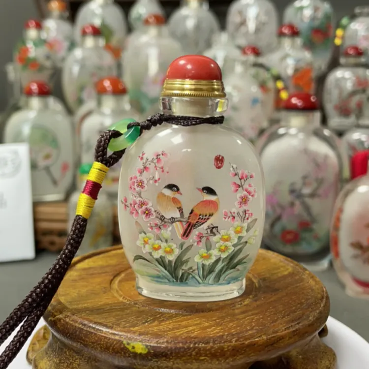特色工艺礼品内画鼻烟壶手把件适合送朋友领导