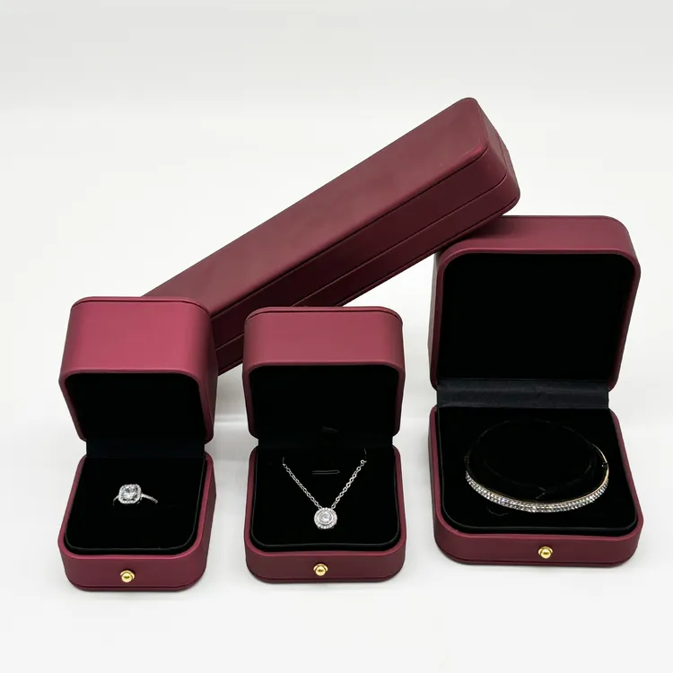 首饰盒/箱 婚礼首饰盒礼品盒收纳盒钻戒盒创意精致盒盒子