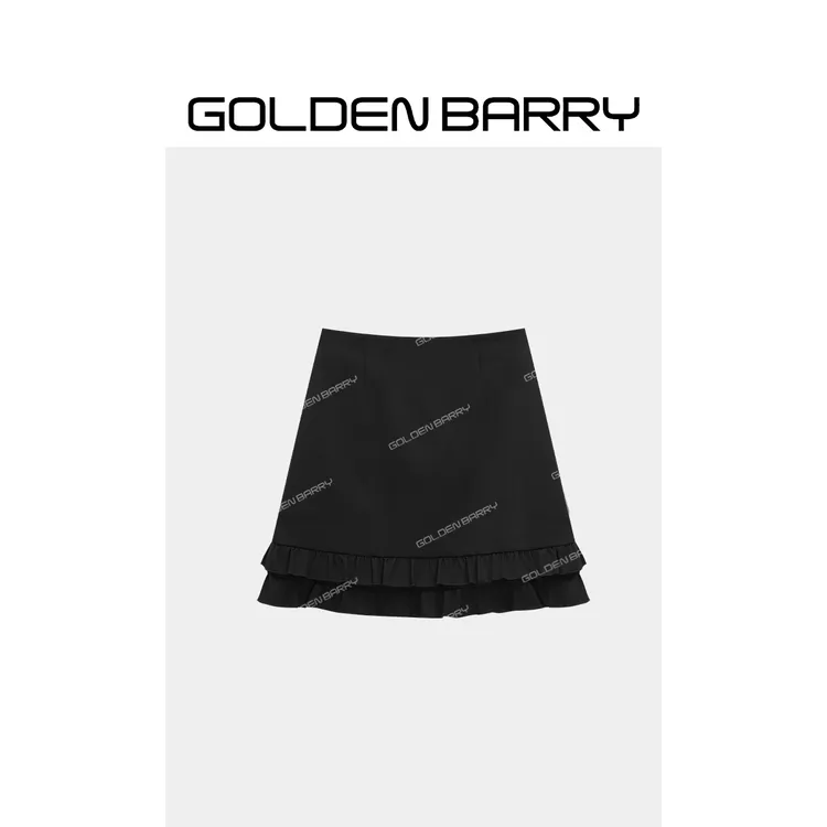 GOLDENBARRY|311293“芭蕾舞调”木耳边半身裙