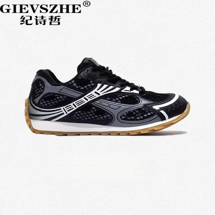 GIEVSZHE纪诗哲老爹鞋男女休闲运动鞋复古百搭情侣阿甘跑鞋腿套