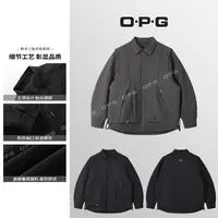 O.P.G【重工结构工装假两件翻领夹克】秋冬情侣休闲百搭外套9103