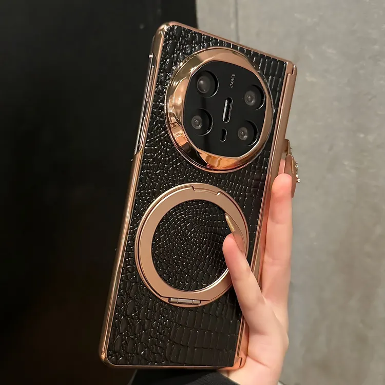 适用华为MateX6手机壳磁吸旋转支架matex5中轴镜头保护全包防摔壳