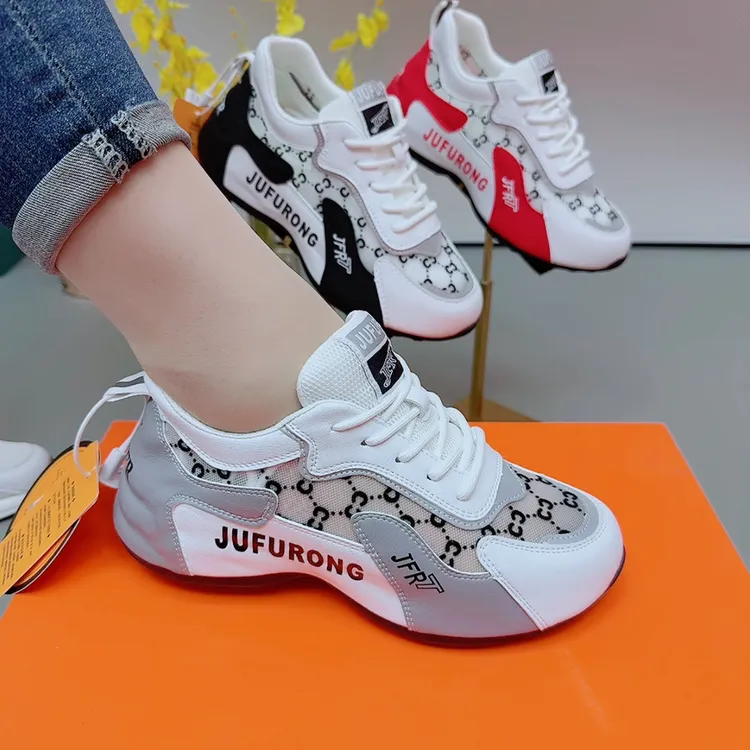 【欧根纱】夏季透网男女同款老爹鞋9928